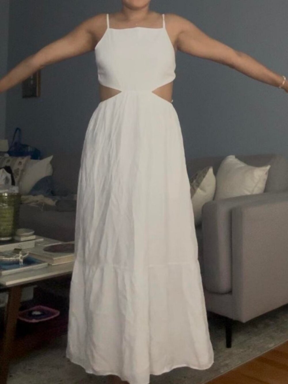 Abercrombie & Fitch Women's White Dress